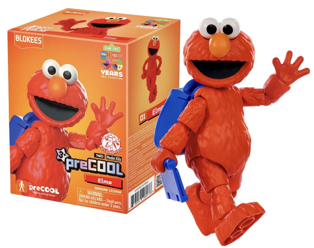 Précommande : SESAME STREET- Elmo - Model Kit Classic Class Blokees