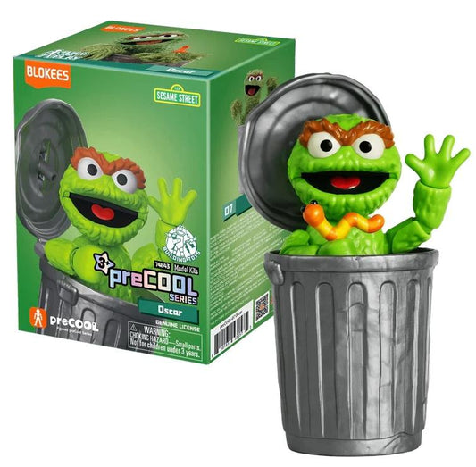 Précommande : SESAME STREET- Oscar - Model Kit Classic Class Blokees