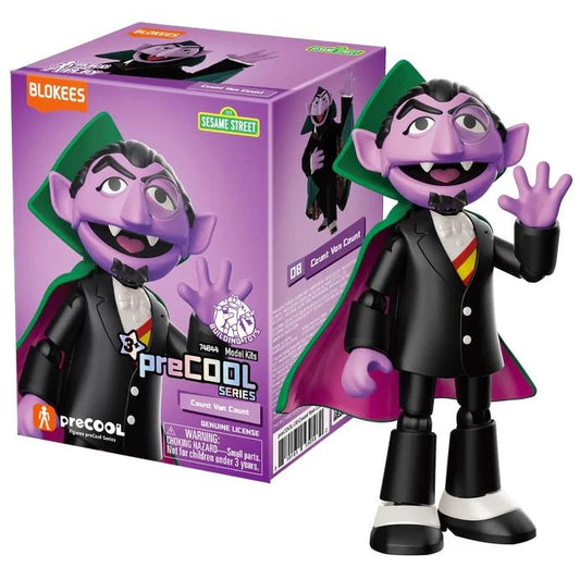 Précommande : SESAME STREET- Count Von Count - Model Kit Classic Class Blokees