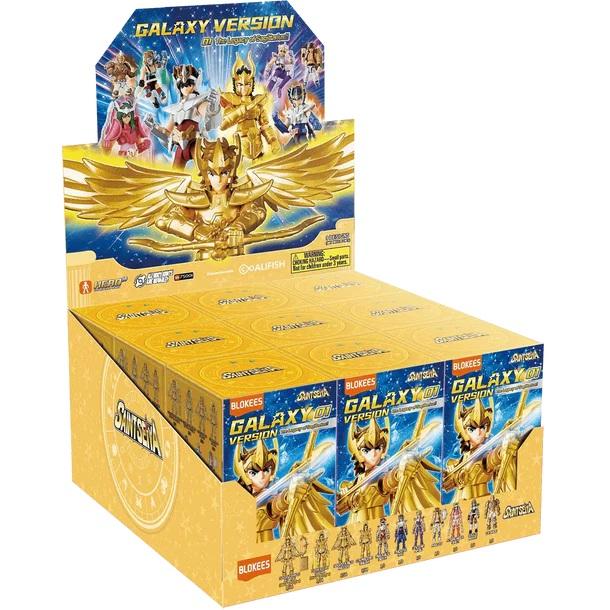 Précommande : SAINT SEIYA - Galaxy Version 01 - Model Kit Blokees Display 9 pc