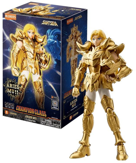 Précommande : SAINT SEIYA - Aries Mu - Model Kit Champion Class Blokees