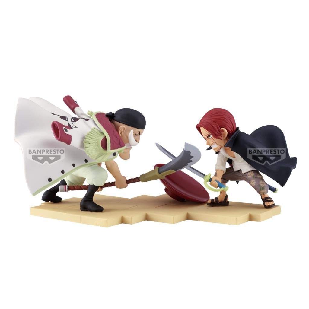 Précommande : ONE PIECE - Edward Newgate VS Shanks - Figurine WCF Log Stories 13cm