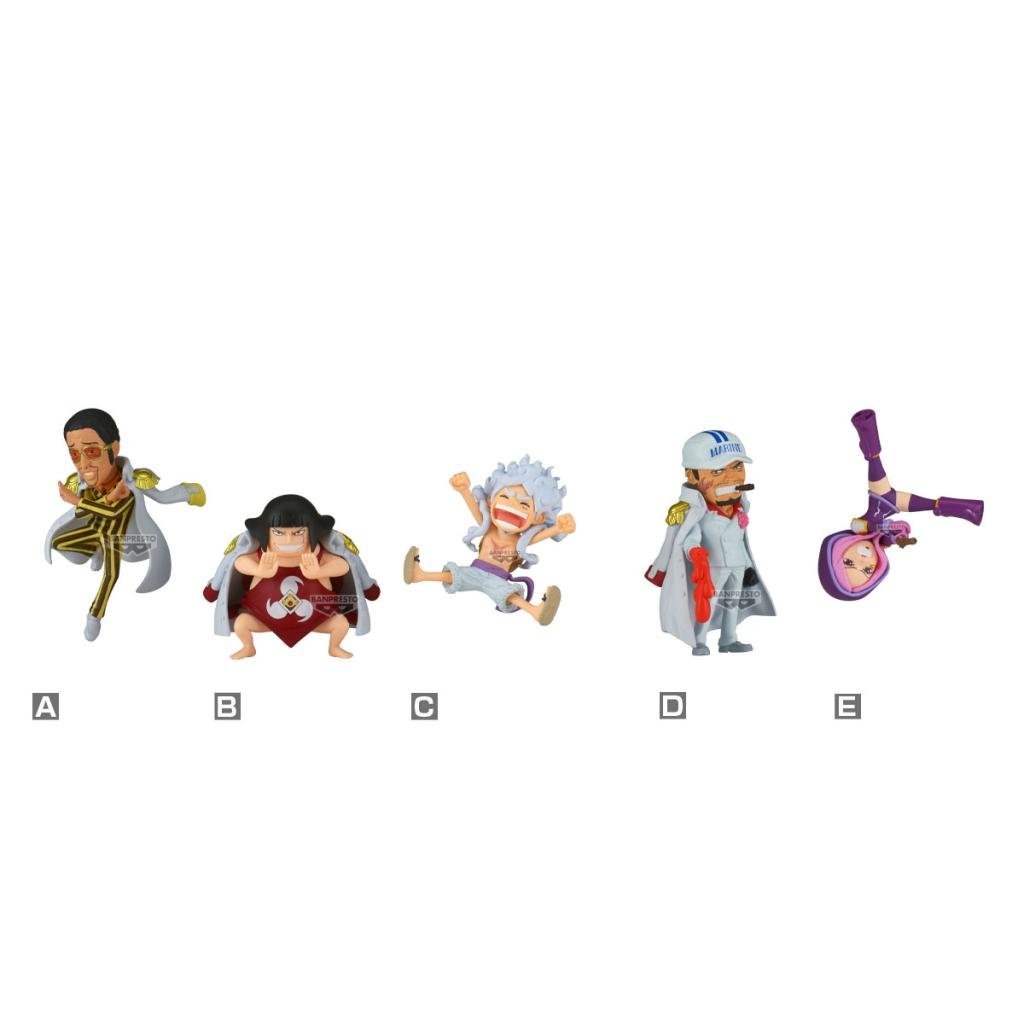 Précommande : ONE PIECE - WCF Egghead 6 - Assortiments 12 Figurine 6cm