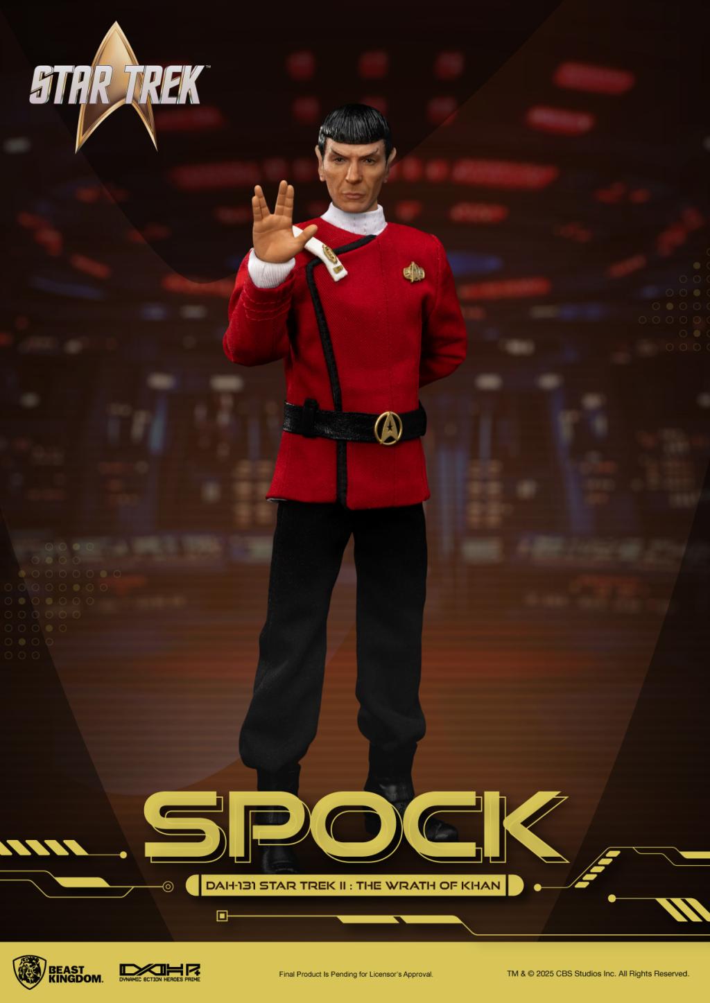 Précommande : STAR TREK THE WRATH OF KHAN - Spock - Figurine 20.5cm