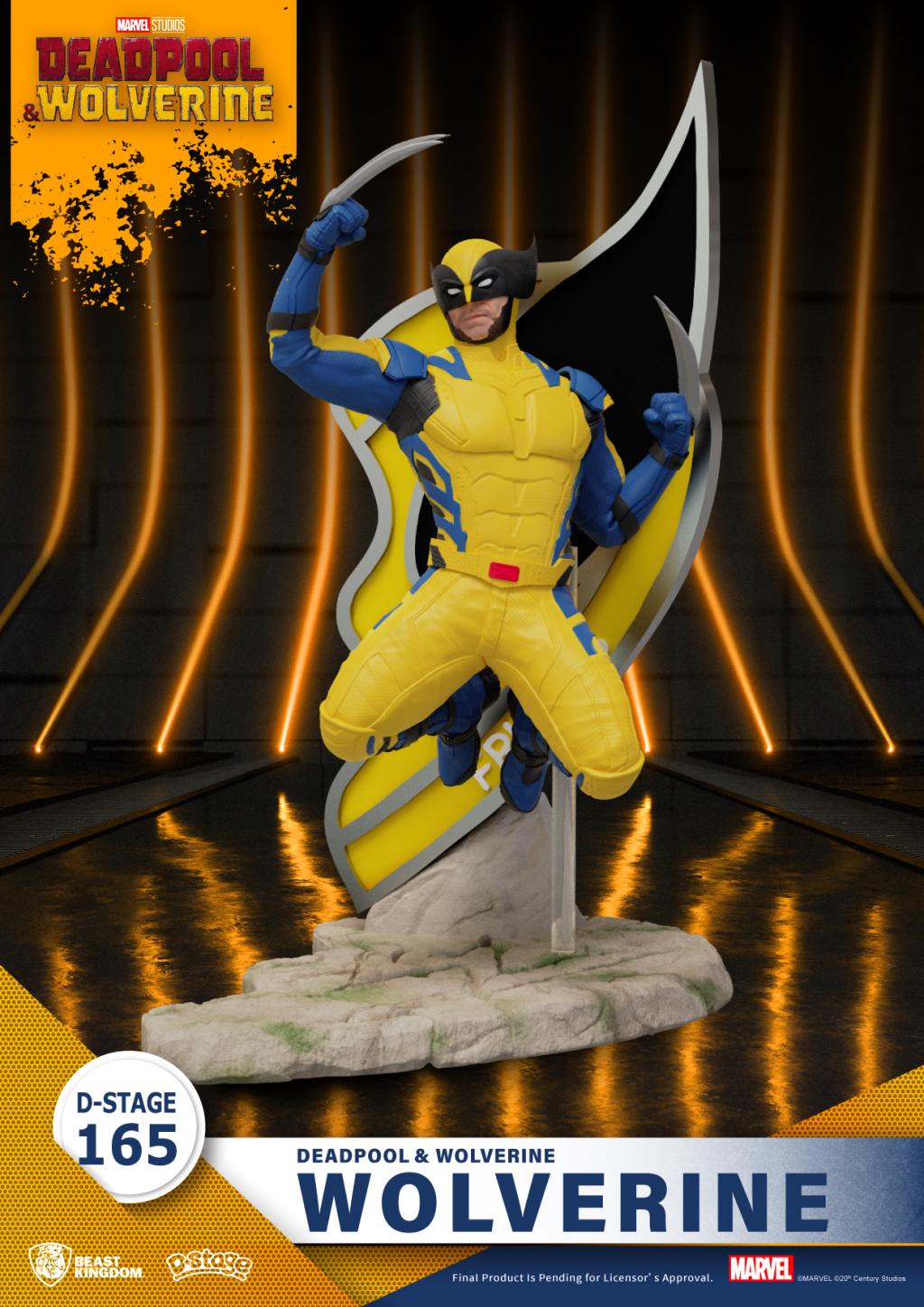 Précommande : DEADPOOL & WOLVERINE- Wolverine - Diorama D-Stage 15cm
