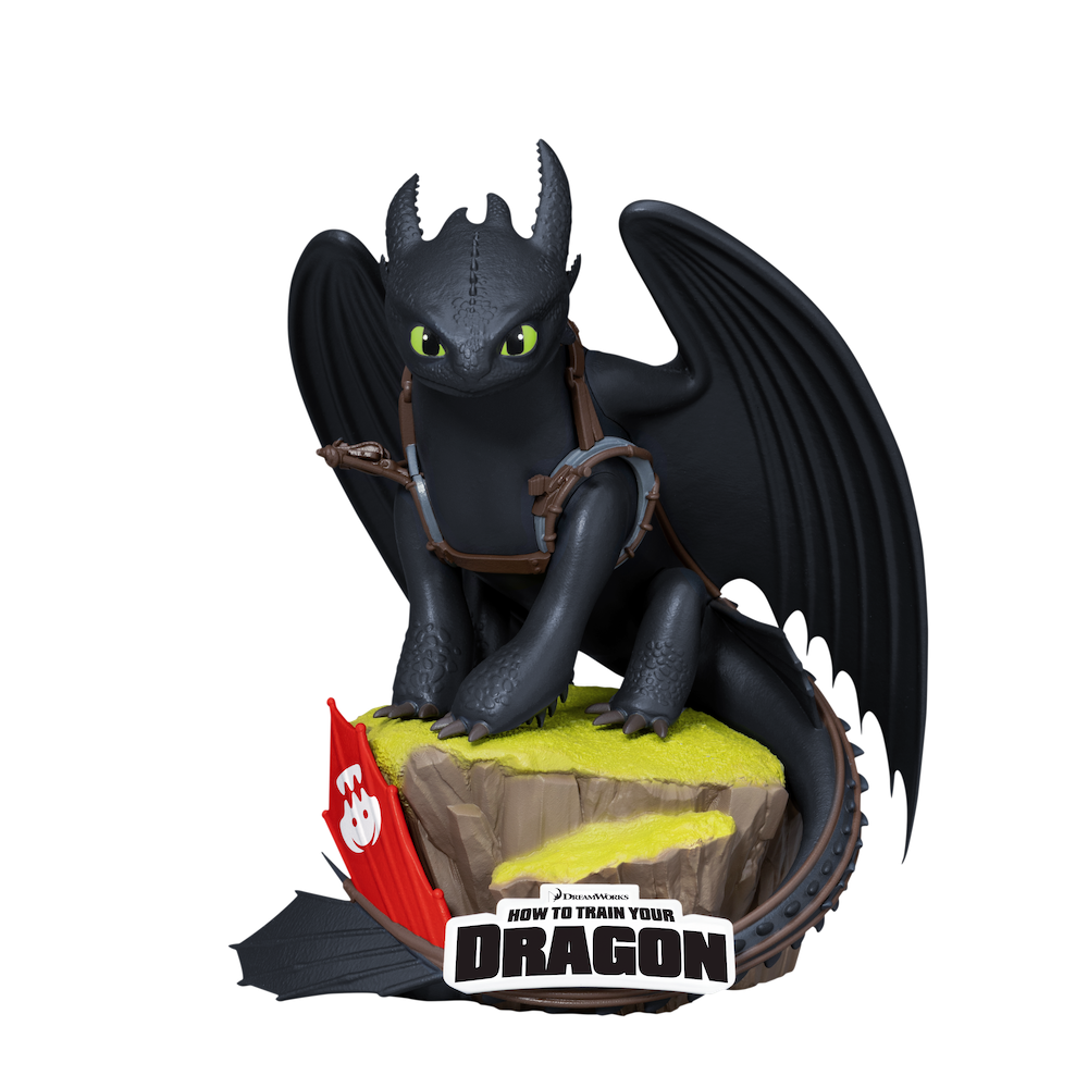 Précommande : DRAGONS - Krokmou - Diorama D-Stage 15cm
