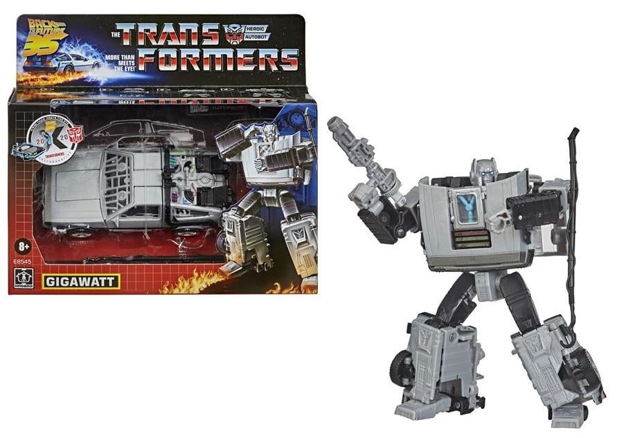 Précommande : TRANSFORMERS X RETOUR VERS LE FUTUR - Gigawatt - Figurine 14cm
