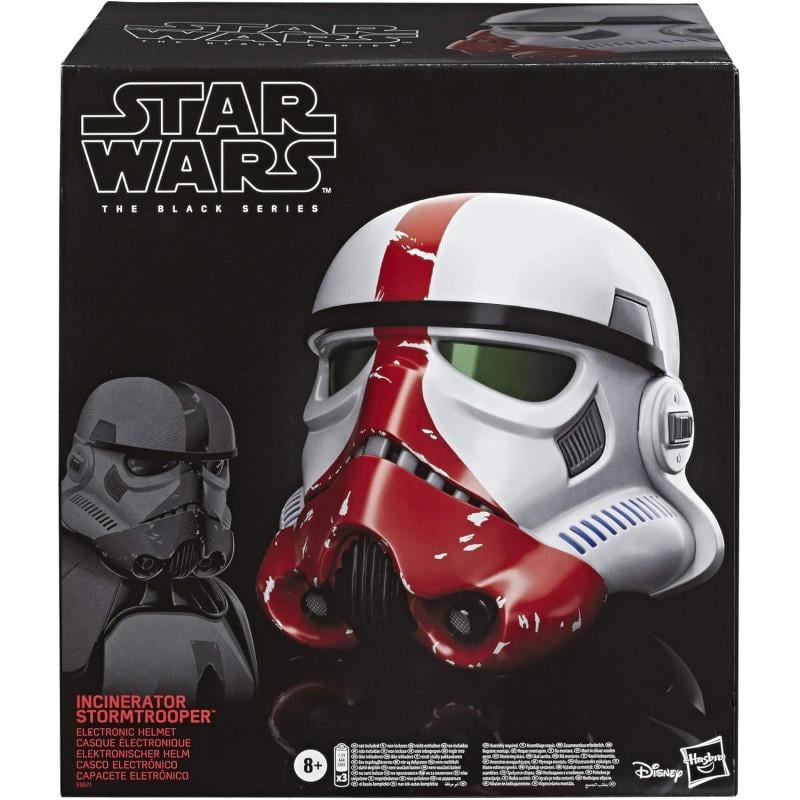 Précommande : STAR WARS - Casque éléctronique Incinerator Stormtrooper Black Series