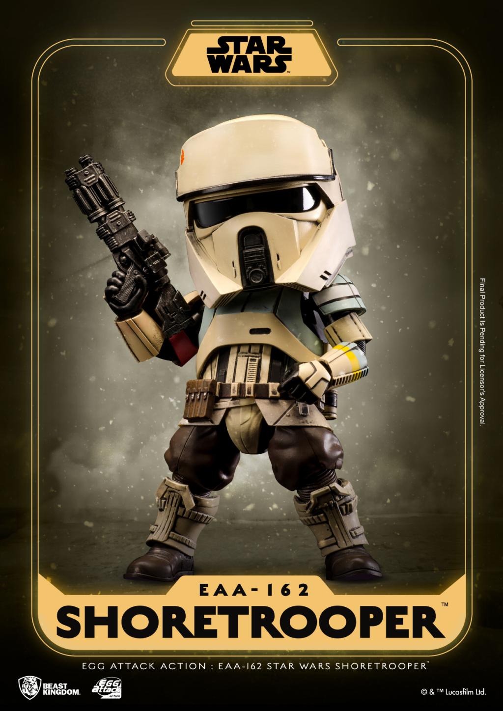 Précommande : STAR WARS - Shoretrooper - Figurine Egg Attack Action 16.5cm