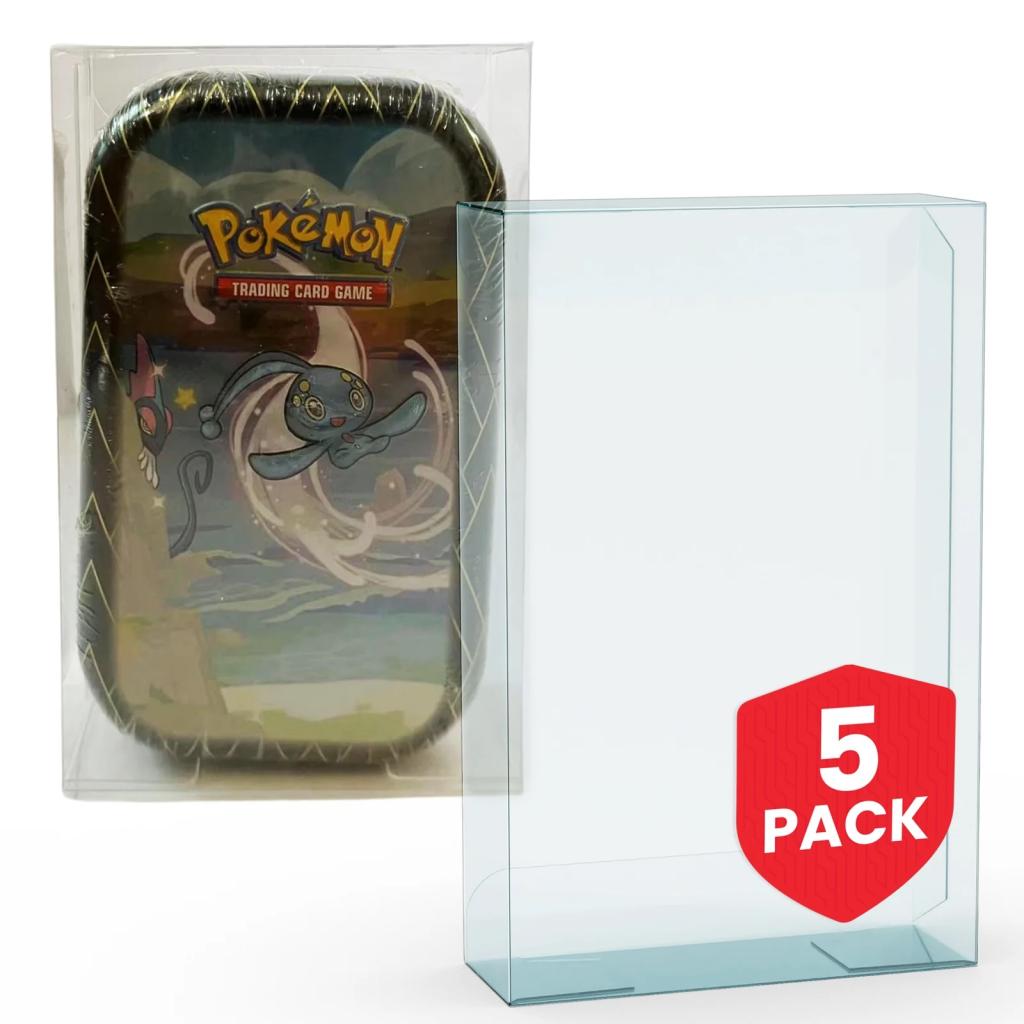 Précommande : EVORETRO - PET Protector For Mini Tin Pokemon 5pc