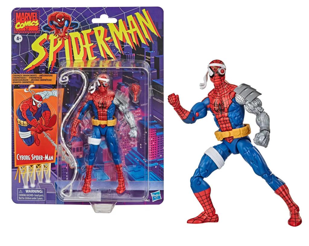Précommande : MARVEL - Cyborg Spider-Man - Figurine Legends Series 15cm