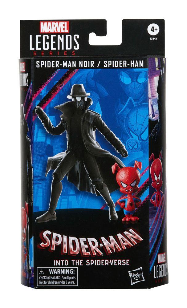 Précommande : SPIDER-MAN -Spider-Man Noir & Spider-Ham -Pack 2 Figurines Legend 15cm