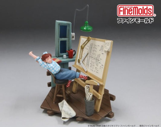Précommande : PORCO ROSSO - Fio s'étire - Model Kit à peindre 1/48 21.6x15.7x5.7cm