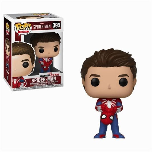 Précommande : MARVEL - Spiderman - POP N° 395 - Unmasked Spider-Man
