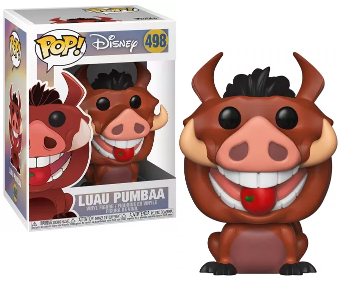 Précommande : DISNEY - Le Roi Lion - POP N° 498 - Luau Pumbaa