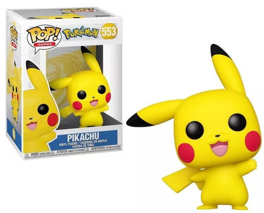 Précommande : POKEMON - POP Games N° 553 - Pikachu (Qui fait signe)