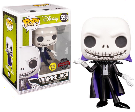 Précommande : NBX - POP Disney N° 598 - Jack Skellington (GITD)