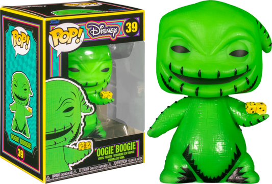 Précommande : NIGHTMARE BEFORE CHRISTMAS - POP N° 39 - Blacklight - Oogie
