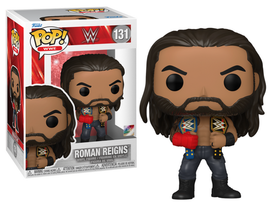 Précommande : WWE - POP N° 131 - Roman Reigns avec Ceintures
