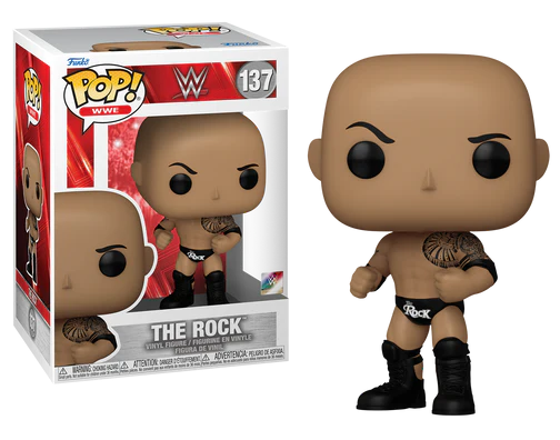 Précommande : WWE - POP N° 137 - The Rock (Final)