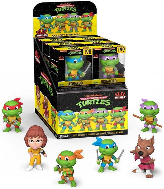 Précommande : LES TORTUES NINJAS - Vinyl Figures (BOX 12 Figurines)