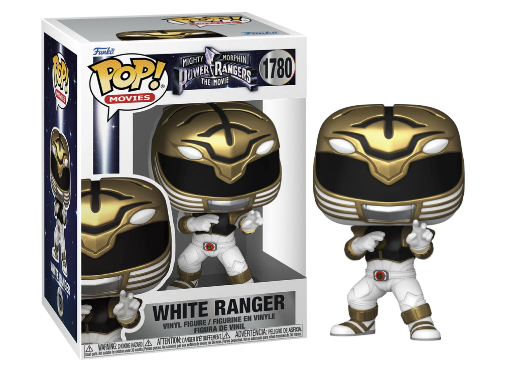 Précommande : POWER RANGERS - POP Movies N° 1780 - Ranger Blanc