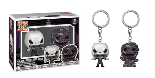 Précommande : TNBC - Keychain 2 Pack - Jack / Oogie