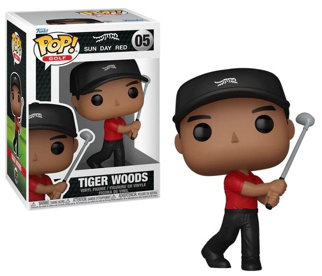 Précommande : GOLF - POP N° 05 - Tiger Woods (Swing)
