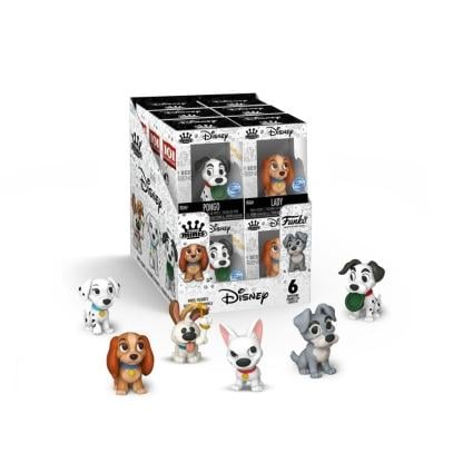 Précommande : DISNEY - Dogs - Vinyl Figures (BOX 12 Figurines)