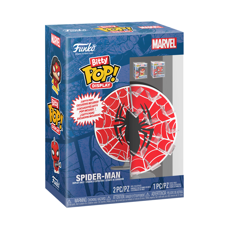 Précommande : BITTY POP Display - Spider-Man Web