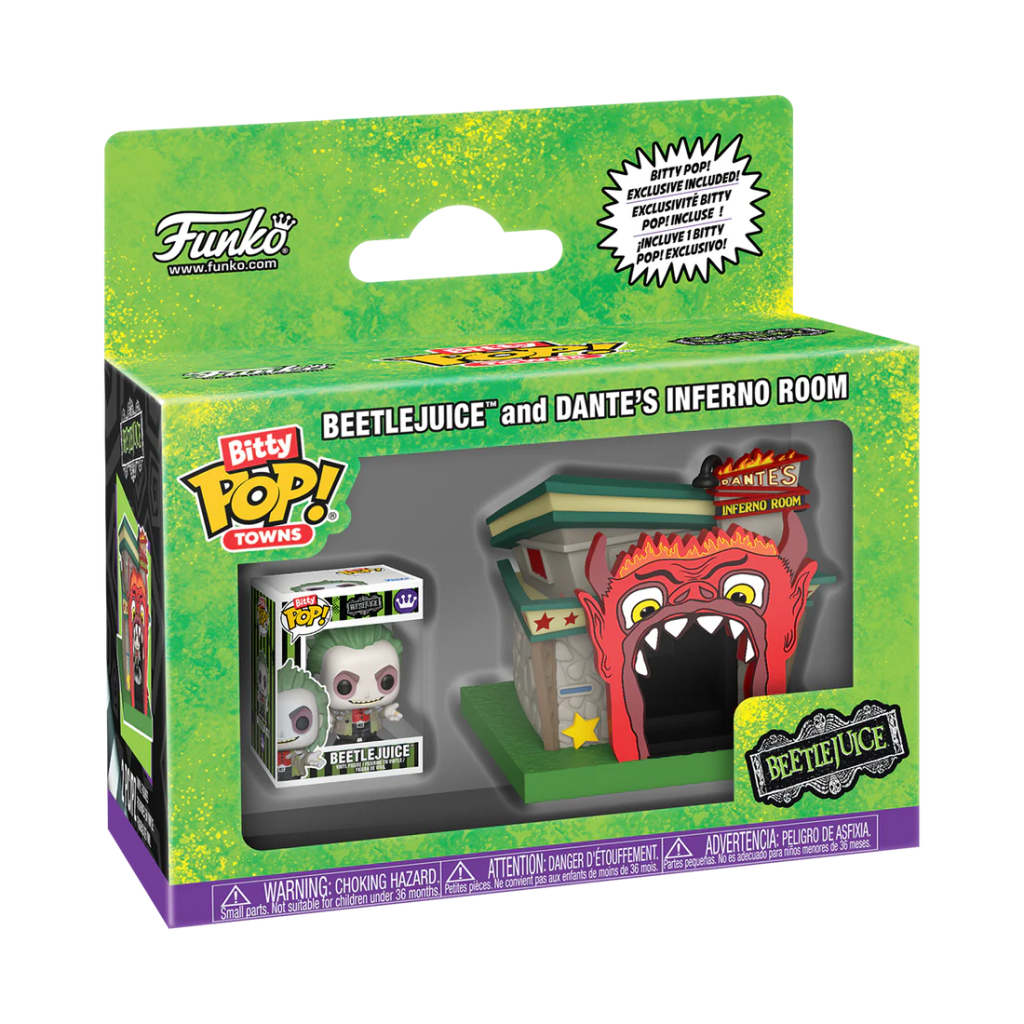 Précommande : BEETLEJUICE - Bitty Pop Town - Beetlejuice and Dante's Inferno Room