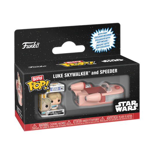 Précommande : STAR WARS - Bitty Pop Ride - Speeder avec Luke