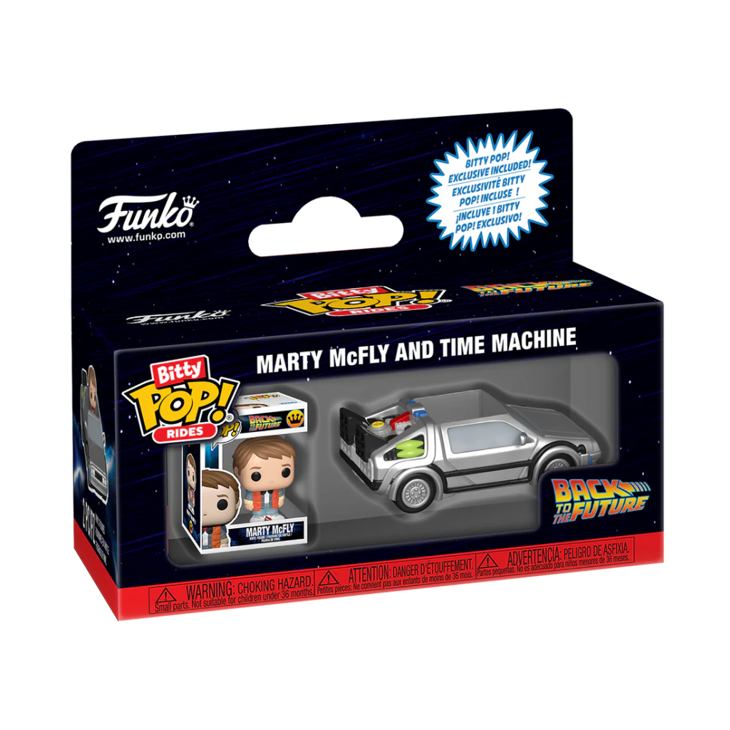 Précommande : RETOUR VERS LE FUTUR - Bitty Pop Ride - Time Machine