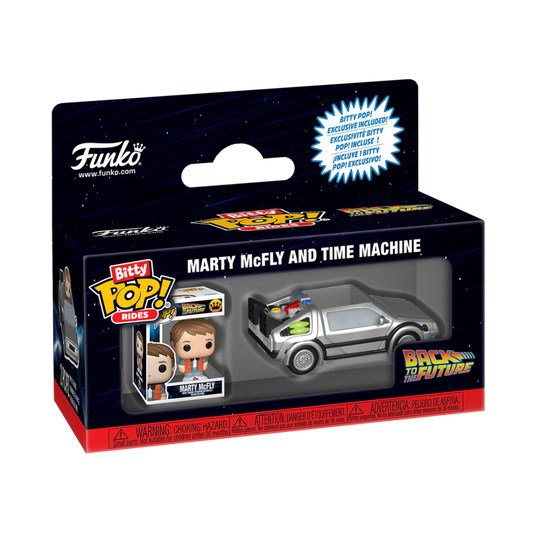 Précommande : RETOUR VERS LE FUTUR - Bitty Pop Ride - Time Machine
