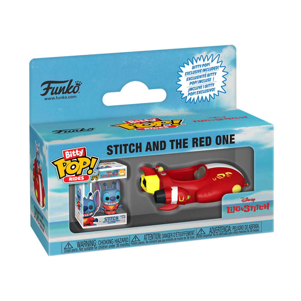 Précommande : LILO & STITCH - Bitty Pop Ride - The Red One avec Stitch
