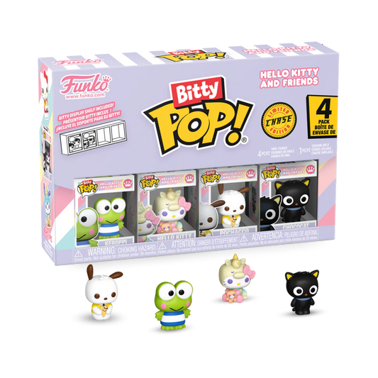 Précommande : SANRIO - Bitty Pop 4 Pack 2.5cm - Keroppi