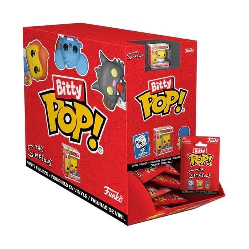 Précommande : LES SIMPSONS - Mystery Bitty Pop (Box 32 pièces)