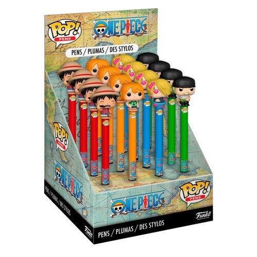 Précommande : ONE PIECE - Pen Toppers Display Funko POP (Box 16 Pcs)