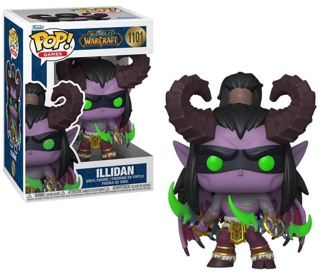 Précommande : WORLD OF WARCRAFT - POP Games N° 1101 - Illidan avec Chase