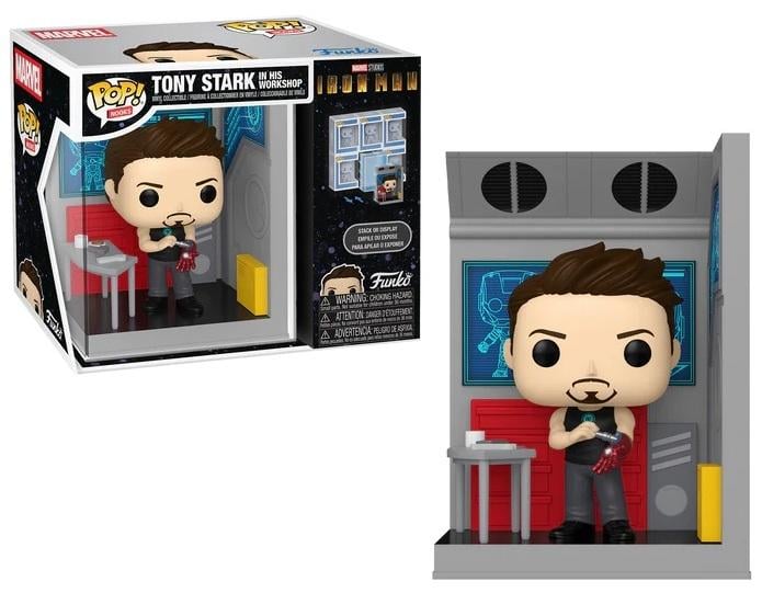 Précommande : MARVEL - POP Nooks - Tony Stark in his workshop