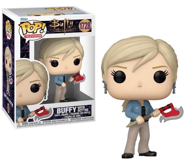 Précommande : BUFFY CONTRE LES VAMPIRES - POP TV N° 1728 - Buffy avec Scythe