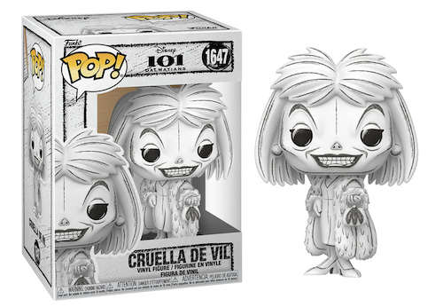 Précommande : SKETCHED - POP Disney N° 1647 - Cruella d'Enfer