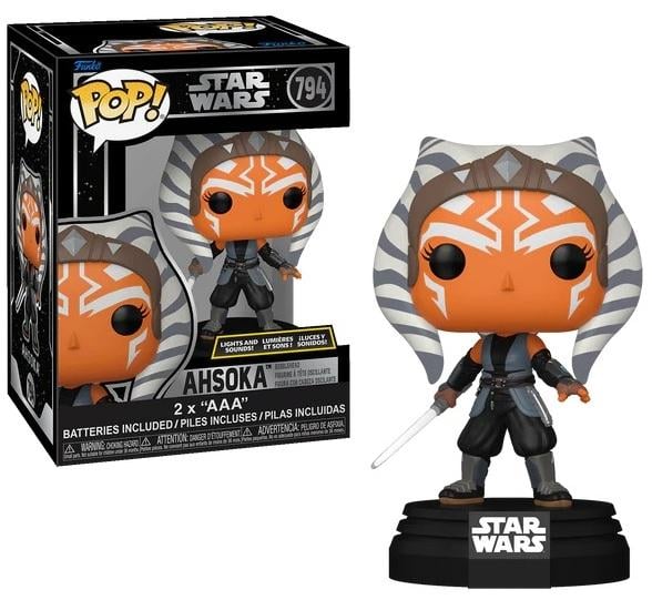 Précommande : STAR WARS - POP N° 794 - Ahsoka (Son & Lumière)
