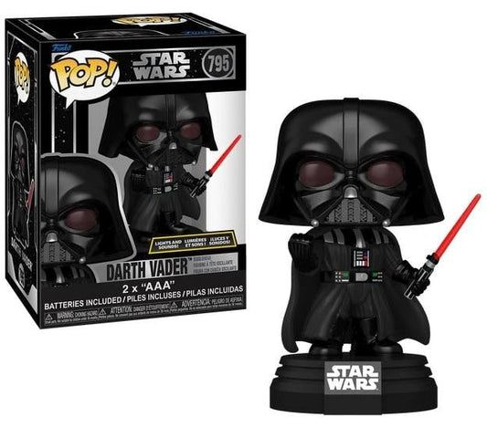 Précommande : STAR WARS - POP N° 795 - Dark Vador (Son & Lumière)