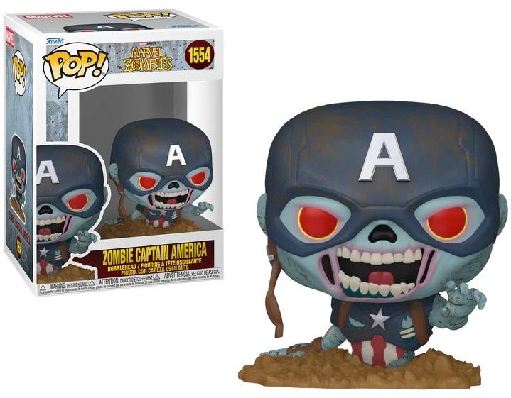 Précommande : MARVEL ZOMBIES - POP Marvel N° 1554 - Zombie Captain America