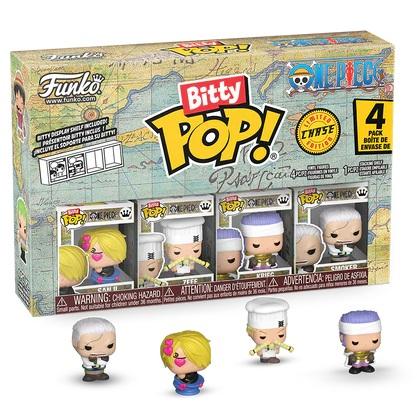 Précommande : ONE PIECE - Bitty Pop 4 Pack 2.5cm - Sanji