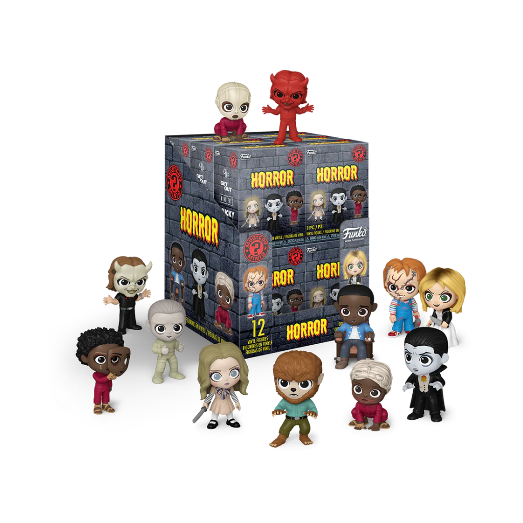 Précommande : NBCU HORROR - Mystery Minis (BOX 12 Figurines)