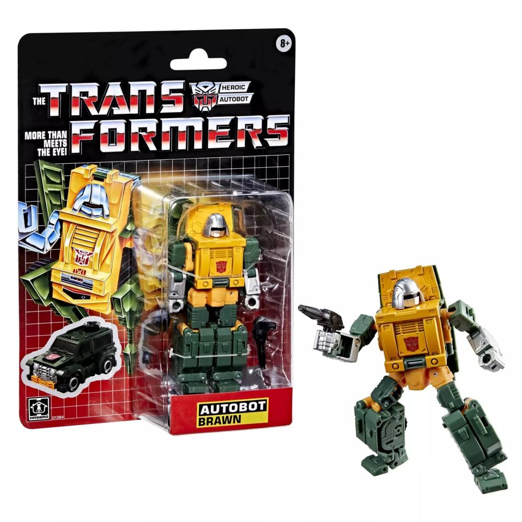 Précommande : TRANSFORMERS - Autobot Brawn - Figurine Retro G1 12.7cm