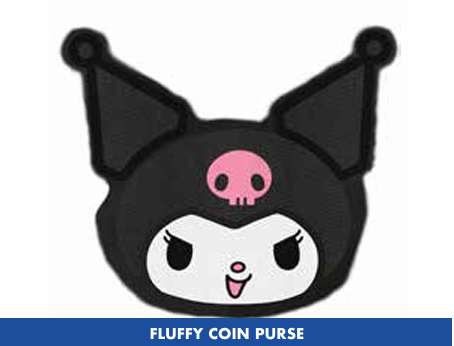 Précommande : KUROMI - Porte-monnaie en peluche