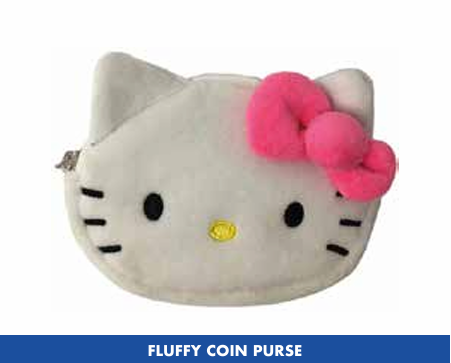 Précommande : HELLO KITTY - Porte-monnaie en peluche